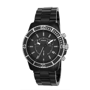 Watch strap Fossil CH2623 Plastic Black 20mm